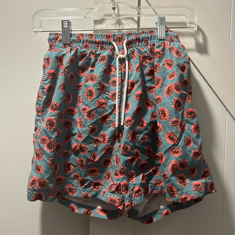 98 Coast Av. Floral Print Men’s Swim Shorts Size M